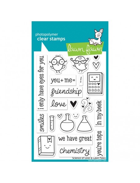Lawn Fawn Snowy Backdrops Clear Stamps 4"X6" 