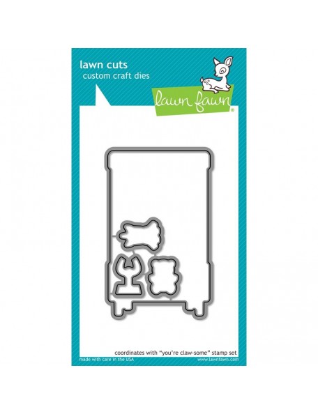 Lawn Cuts Custom Craft Die, You're Claw-some