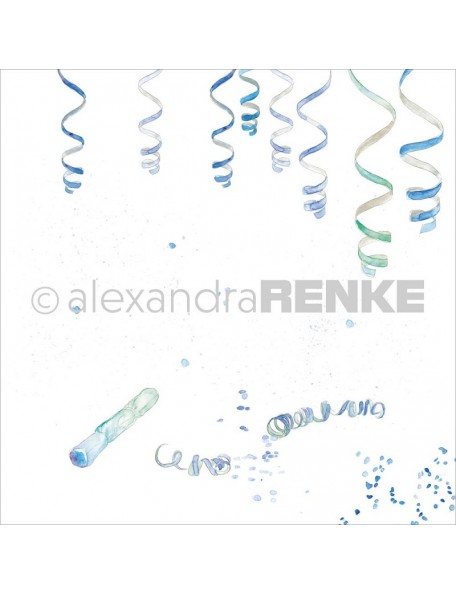 Papel Party Confetti Blue - "Circus", Alexandra Renke