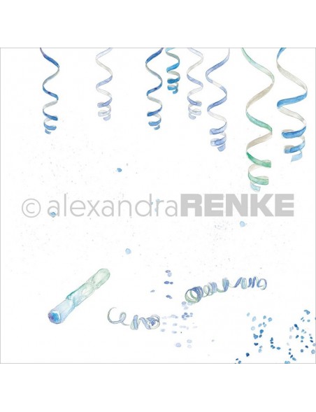 Papel Party Confetti Blue - "Circus", Alexandra Renke