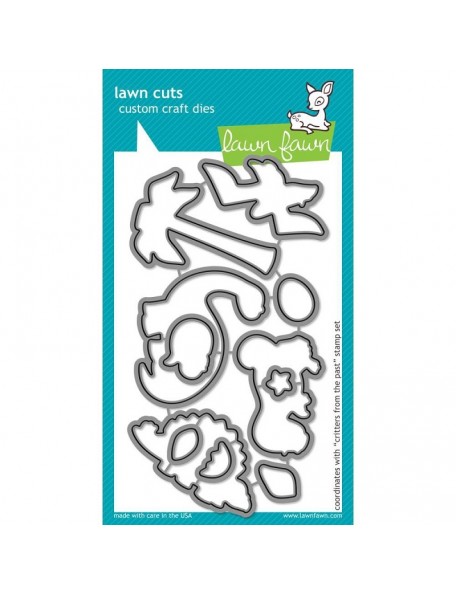 Lawn Fawn Cuts Custom Craft Die, Critters From The Past
