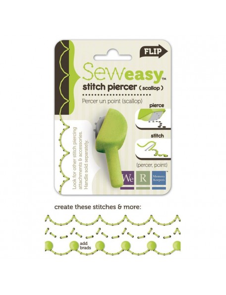 We R Memory Keepers Sew Stamper Stitch Head Scallop