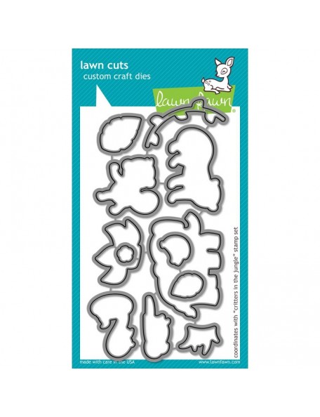 Lawn Cuts Custom Craft Die, Critters In The Jungle	