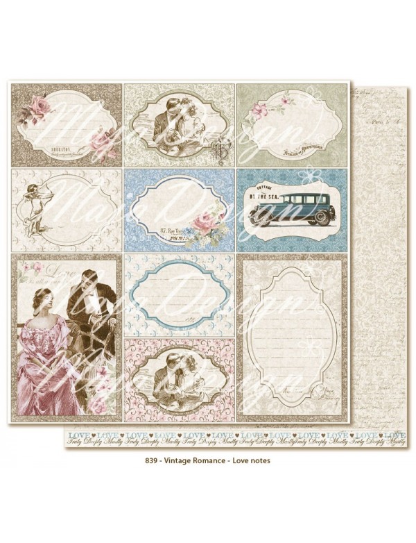 Maja Design Vintage Romance, Love notes