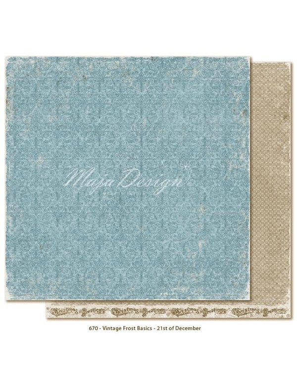Maja Design Vintage Frost Basics, 21st of Dec
