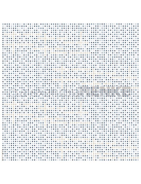 Alexandra Renke Cardstock de una cara 30,5x30,5 cm, Pequeña Estrella Oro Azul/Kleiner Stern Blau Gold