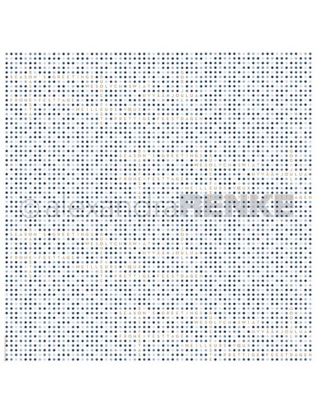 Alexandra Renke Cardstock de una cara 30,5x30,5 cm, Pequeña Estrella Oro Azul/Kleiner Stern Blau Gold