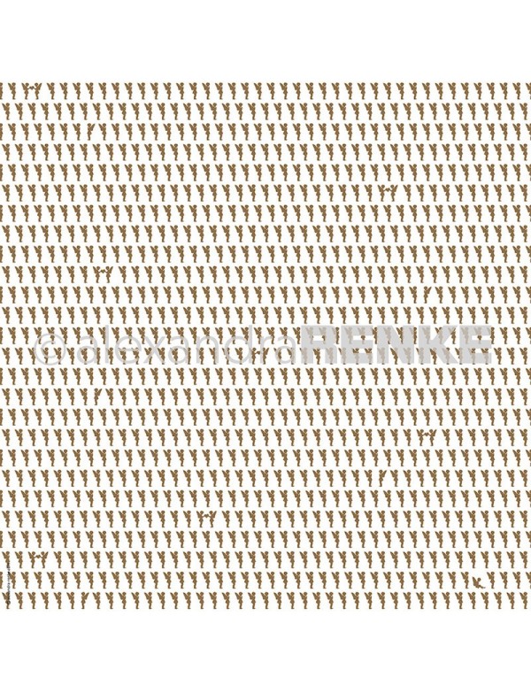 Alexandra Renke Cardstock de una cara 30,5x30,5 cm, Angeles Dorados/Goldene Engel