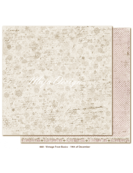 Maja Design Vintage Frost Basics, 19th of Dec