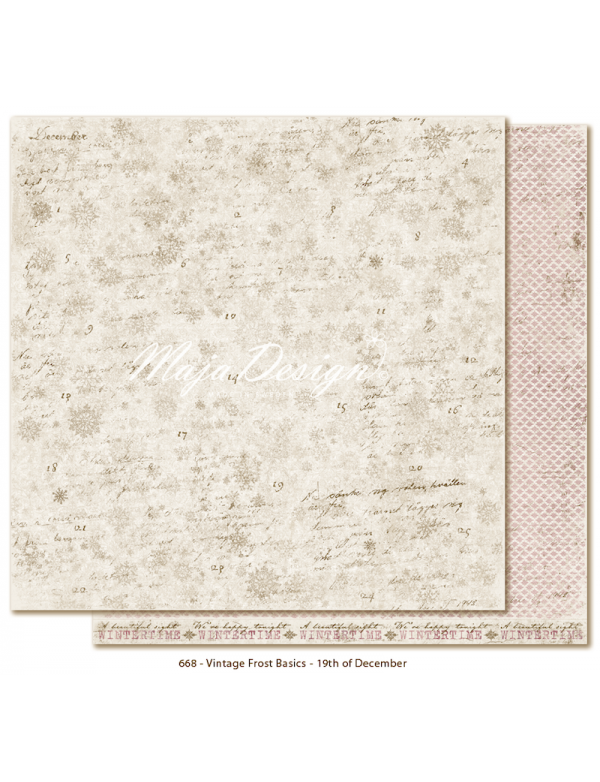 Maja Design Vintage Frost Basics, 19th of Dec