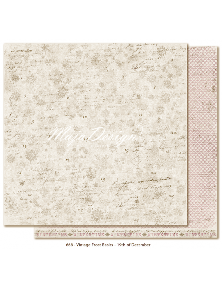 Maja Design Vintage Frost Basics, 19th of Dec
