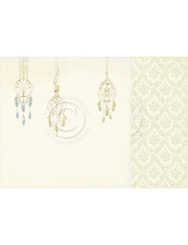Pion Design The Songbird's Secret Cardstock de doble cara 12"x12", Dreamcatchers