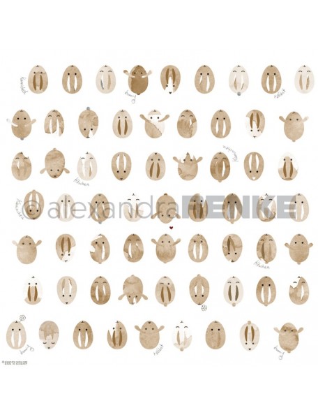 Papel Huevos de Conejo/ Hasen Eier - Alexandra Renke