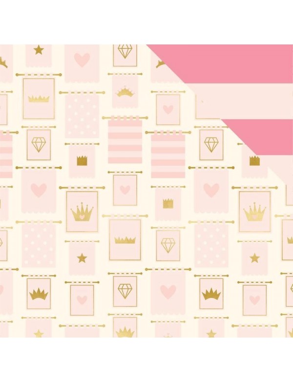 My Mind's Eye Penelope, Banners W/Gold Foil
