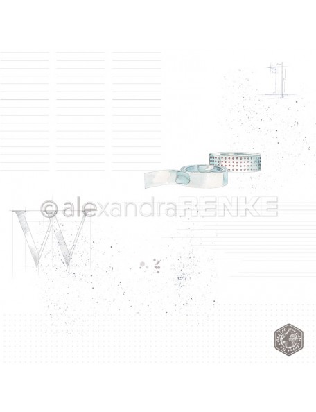 Papel Washitape/ Washitape mit Muster - Alexandra Renke