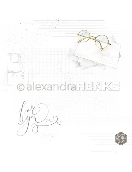 Papel Gafas/ Brille mit Muster - Alexandra Renke