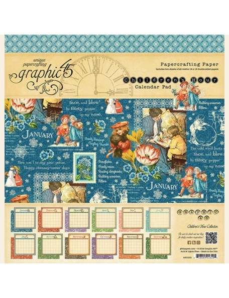 Graphic 45 Children´s Hour Calendar Pad