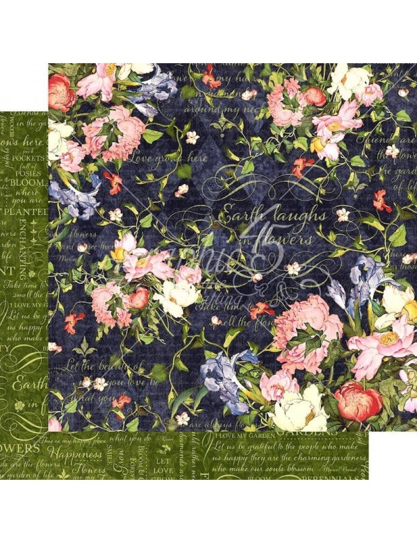 Graphic 45 Floral Shoppe, Midnight Medley
