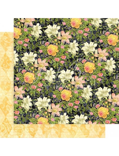 Graphic 45 Floral Shoppe, Indigo Lilies