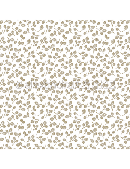 Alexandra Renke Cardstock de una cara 30,5x30,5 cm, Tarjetas /Goldene Zapfen