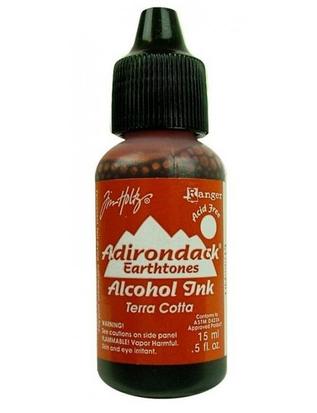 Tim Holtz Terra Cotta Adirondack Earthtones Alcohol Ink .5oz