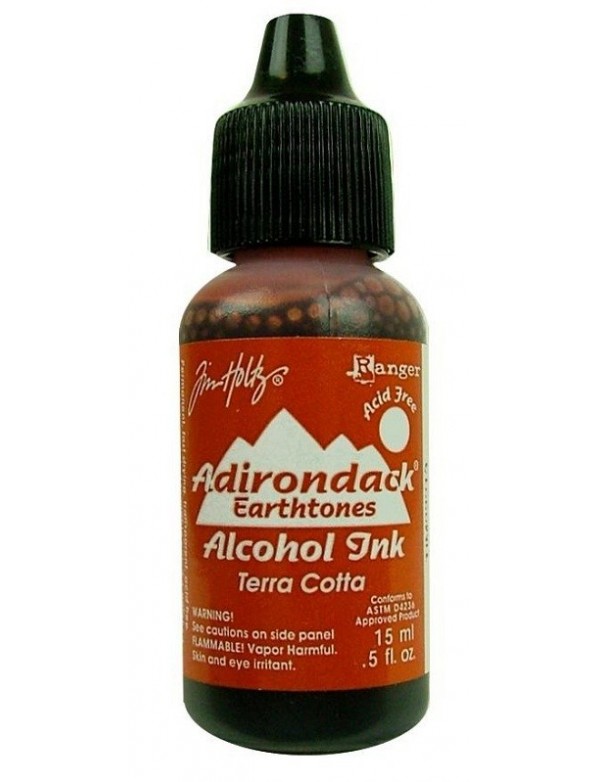 Tim Holtz Terra Cotta Adirondack Earthtones Alcohol Ink .5oz