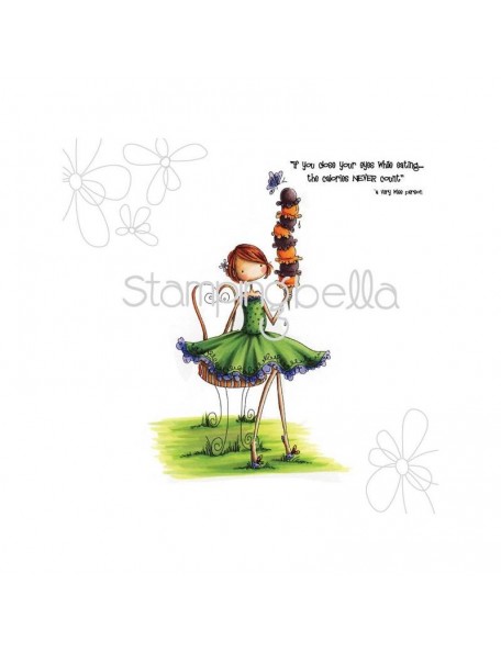 Stamping Bella Cling Stamps, Isabelle Loves Ice Cream	