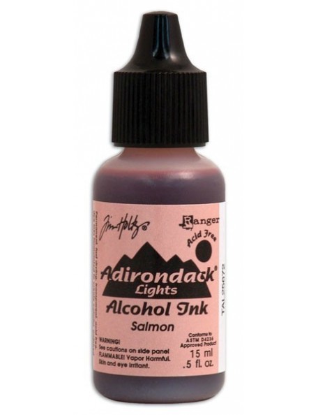 Tim Holtz Salmon Adirondack Lights Alcohol Ink .5oz
