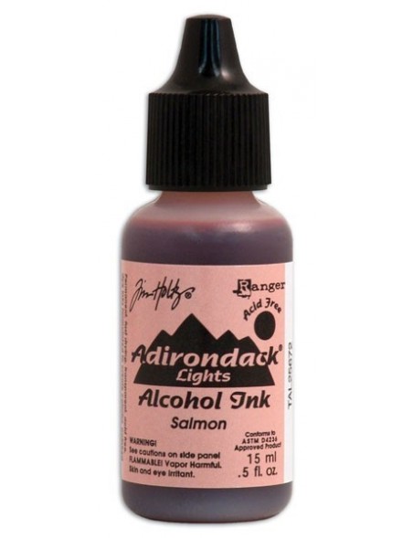 Tim Holtz Salmon Adirondack Lights Alcohol Ink .5oz