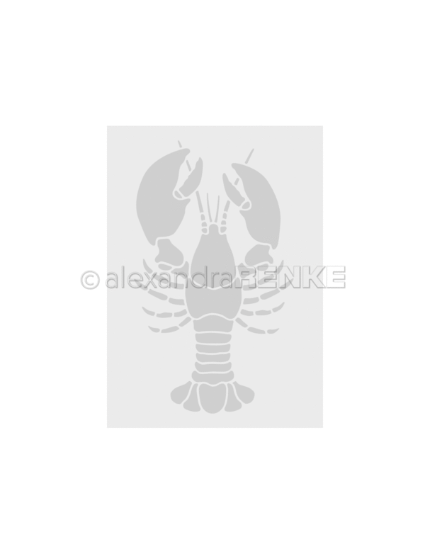 Alexandra Renke Embossing Folder Langosta/Hummer