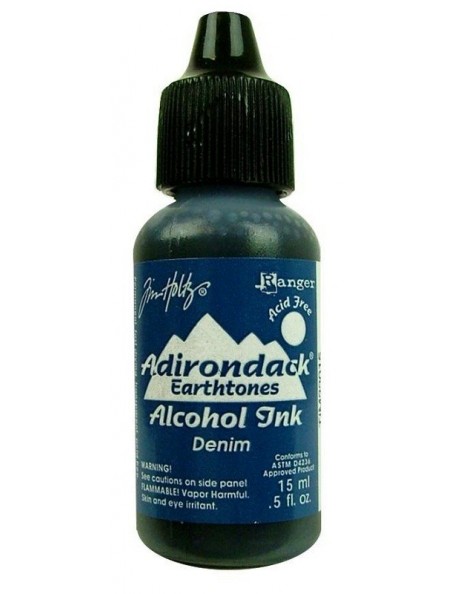 Tim Holtz Denim Adirondack Earthtones Alcohol Ink .5oz