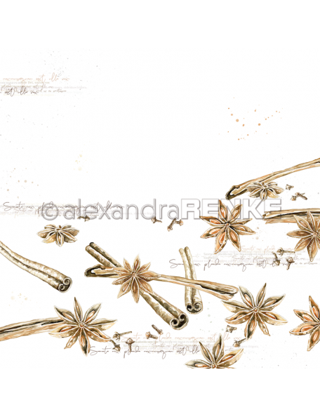 Alexandra Renke Cardstock de una cara 30,5x30,5 cm, Anis