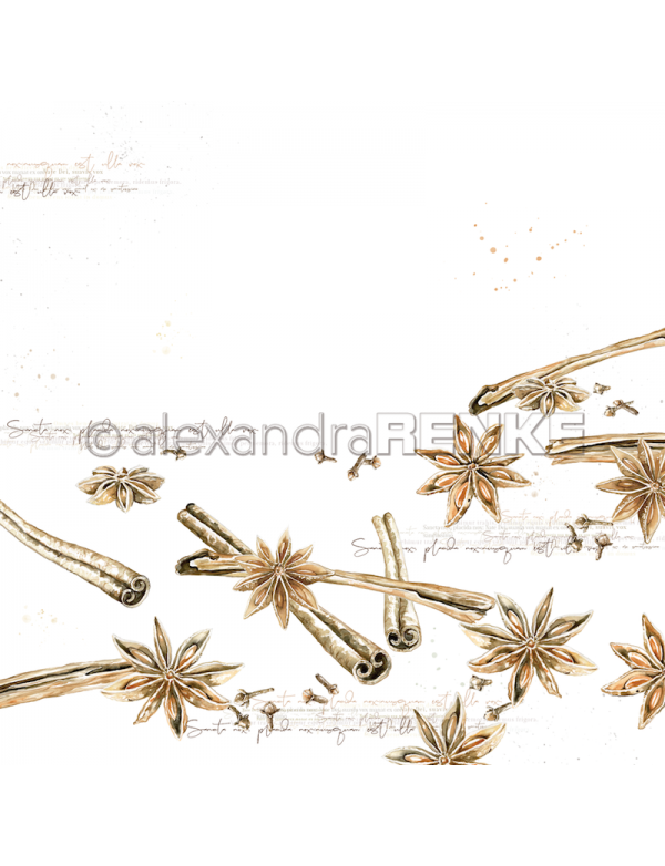 Alexandra Renke Cardstock de una cara 30,5x30,5 cm, Anis