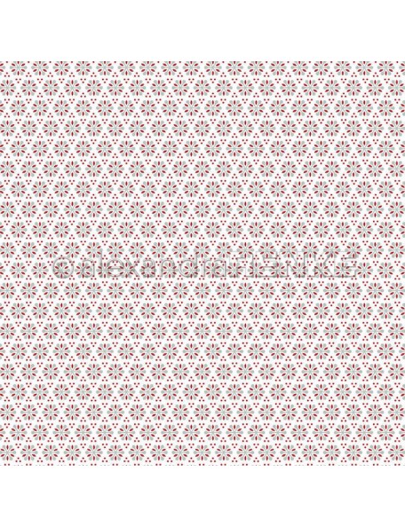 Alexandra Renke Cardstock de una cara 30,5x30,5 cm, Schneeflockenblume Muster