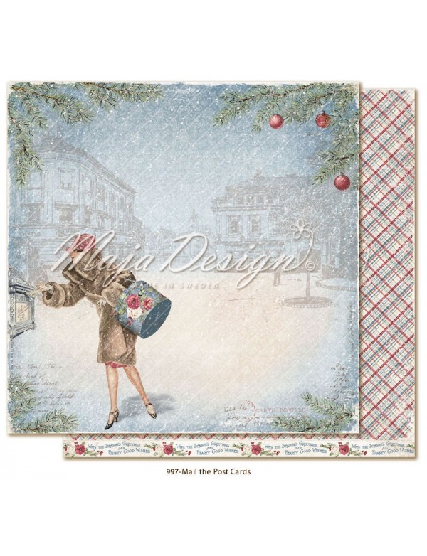 Maja Design Christmas Season, Mail the Post Cards