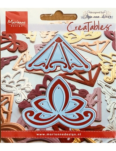 Marianne Design Creatables Troquel Esquineras 2.50"x1.45" y 2.75"x1.90"  