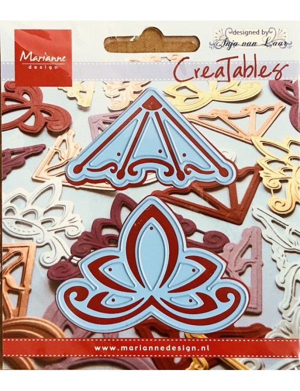 Marianne Design Creatables Troquel Esquineras 2.50"x1.45" y 2.75"x1.90"  