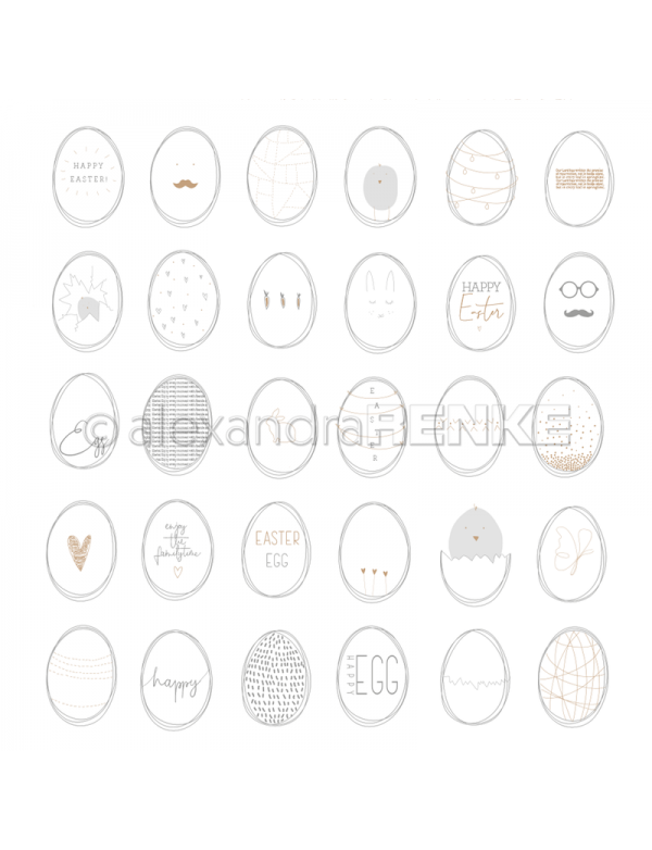 Alexandra Renke, Huevos/Eier Happy Easter