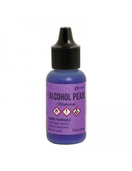 Tim Holtz Alcohol Pearls .05oz, Villainous