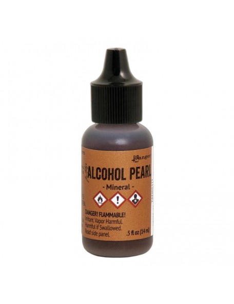 Tim Holtz Alcohol Pearls .05oz, Mineral