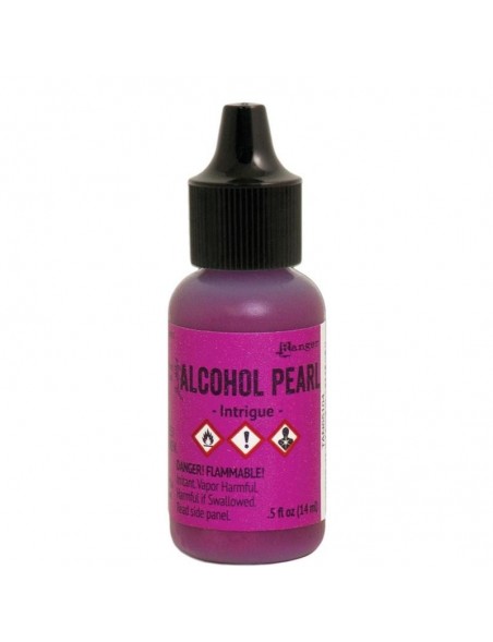 Tim Holtz Alcohol Pearls .05oz, Intrigue