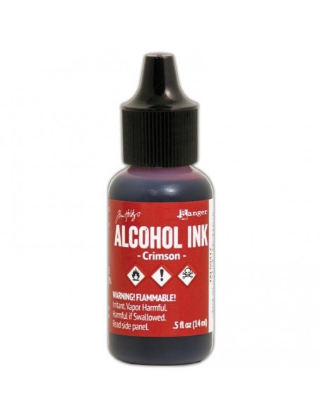 Tim Holtz Alcohol Ink .5oz, Crimson
