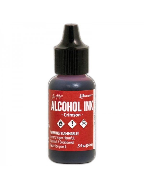 Tim Holtz Alcohol Ink .5oz, Crimson