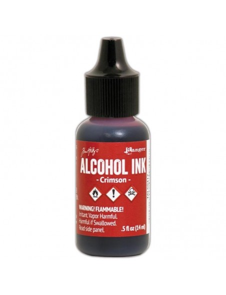 Tim Holtz Alcohol Ink .5oz, Crimson