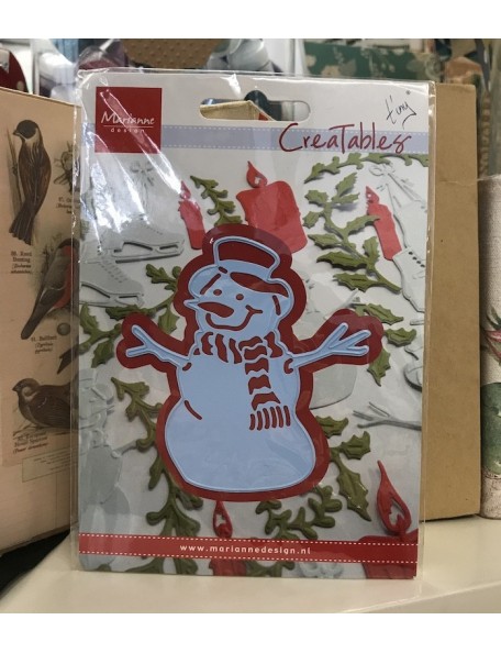 Marianne Design Creatables Dies, Snowman, 3.25"  