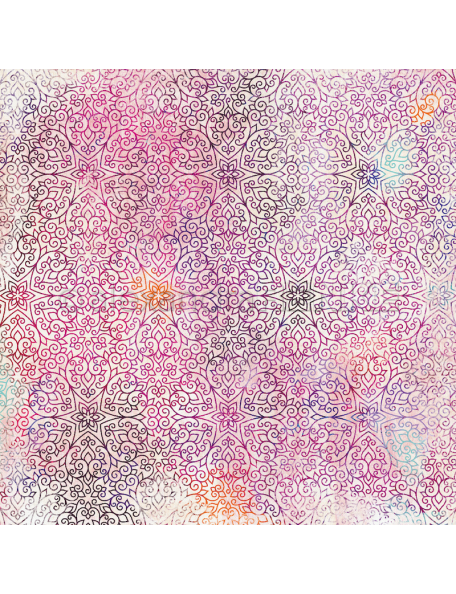 Alexandra Renke, Summerfeeling estrellas orientales/orientalisch Sterne aubergine