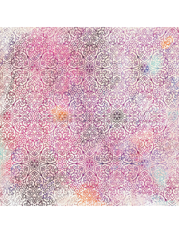 Alexandra Renke, Summerfeeling estrellas orientales/orientalisch Sterne aubergine