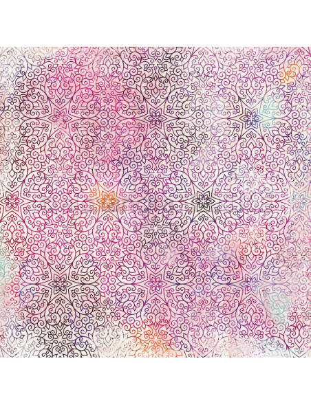 Alexandra Renke, Summerfeeling estrellas orientales/orientalisch Sterne aubergine
