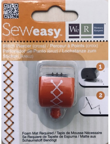 We R Memory Keepers SewEasy Stitch, Perforadora de Punto de Cruz/Piercer Cross