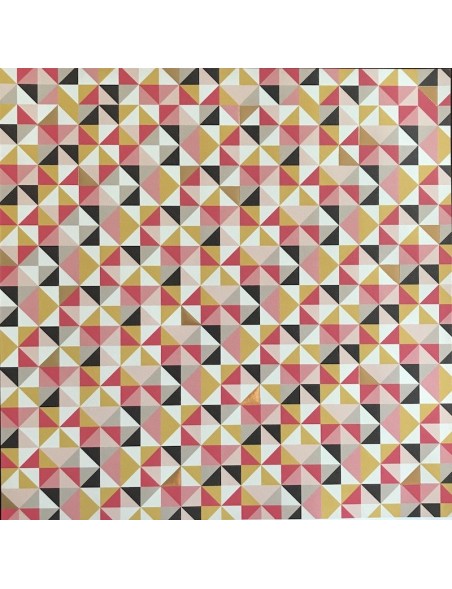 My Mind's Eye My Story Cardstock de doble cara 12"X12", Grandma's Quilt